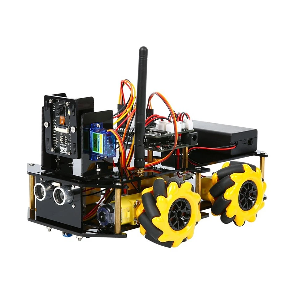 KUONGSHUN ESP32 Cam Smart Robot Car ESP32 Camera Robotics Starter Kit For Arduino
