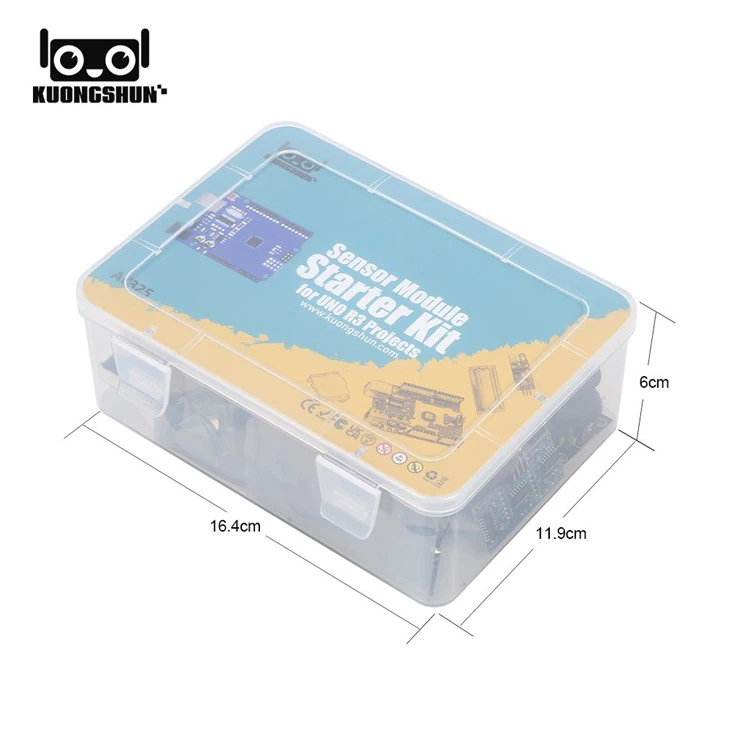 KUONGSHUN Sensor Module Starter Kit With Tutorial For Arduino Uno