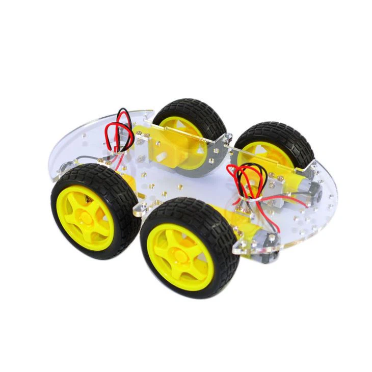 4WD inteligentní Robot auto dvojité šasi sady