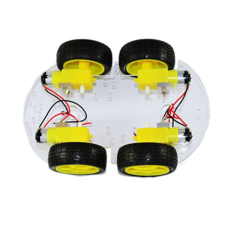 4WD Smart Robot Car Double Chassis Kits